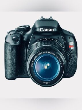 Canon Rebel EOS T3i Black DSLR Camera